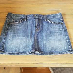 Citizens of Humanity jean skirt,